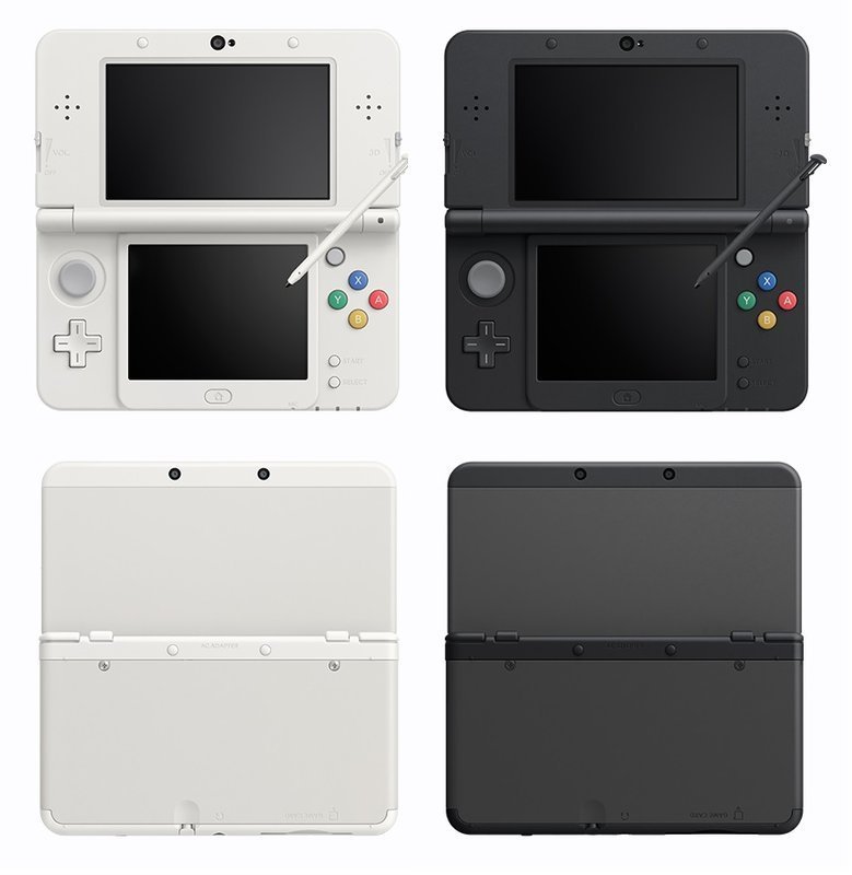 NEW 3DS主機(日規黑/白)+3DS 魔物獵人4G(日版)+保護貼+硬殼包+充電器