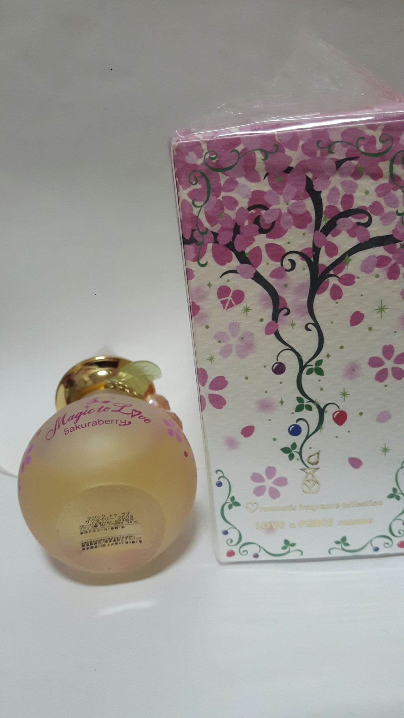 日本愛情靈藥櫻花限定版淡香精香水30ml magic to love sakuraberry