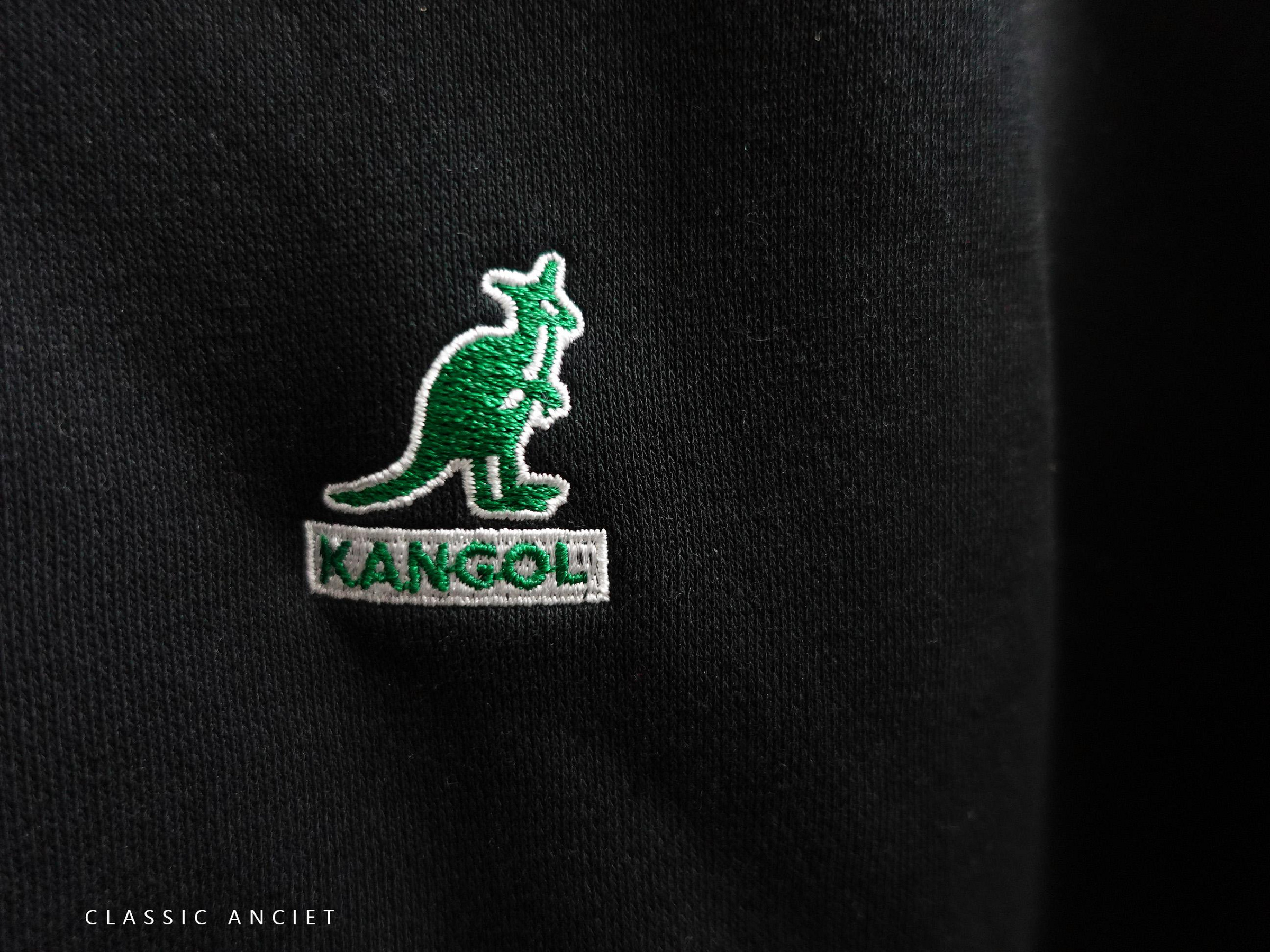 CA 坎戈爾袋鼠 KANGOL 女款 黑色 保暖 寬版 連帽長t M號 一元起標無底價H986 | Yahoo奇摩拍賣