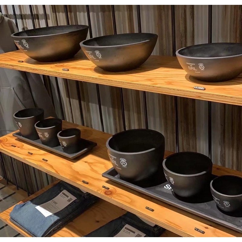 希望商店】 NEIGHBORHOOD SRL.ROUND-M/P-PLANT POT 21SS 中型塊根盆器