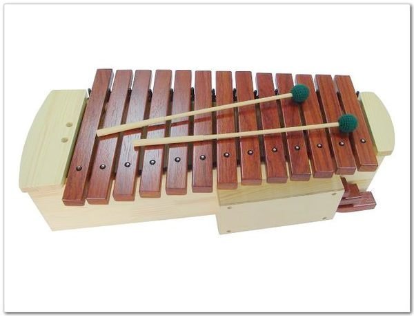 劍聲幼教拍賣 箱型木琴 16音階中音 奧福 樂器 音樂 幼稚園 托兒所 Yahoo奇摩拍賣