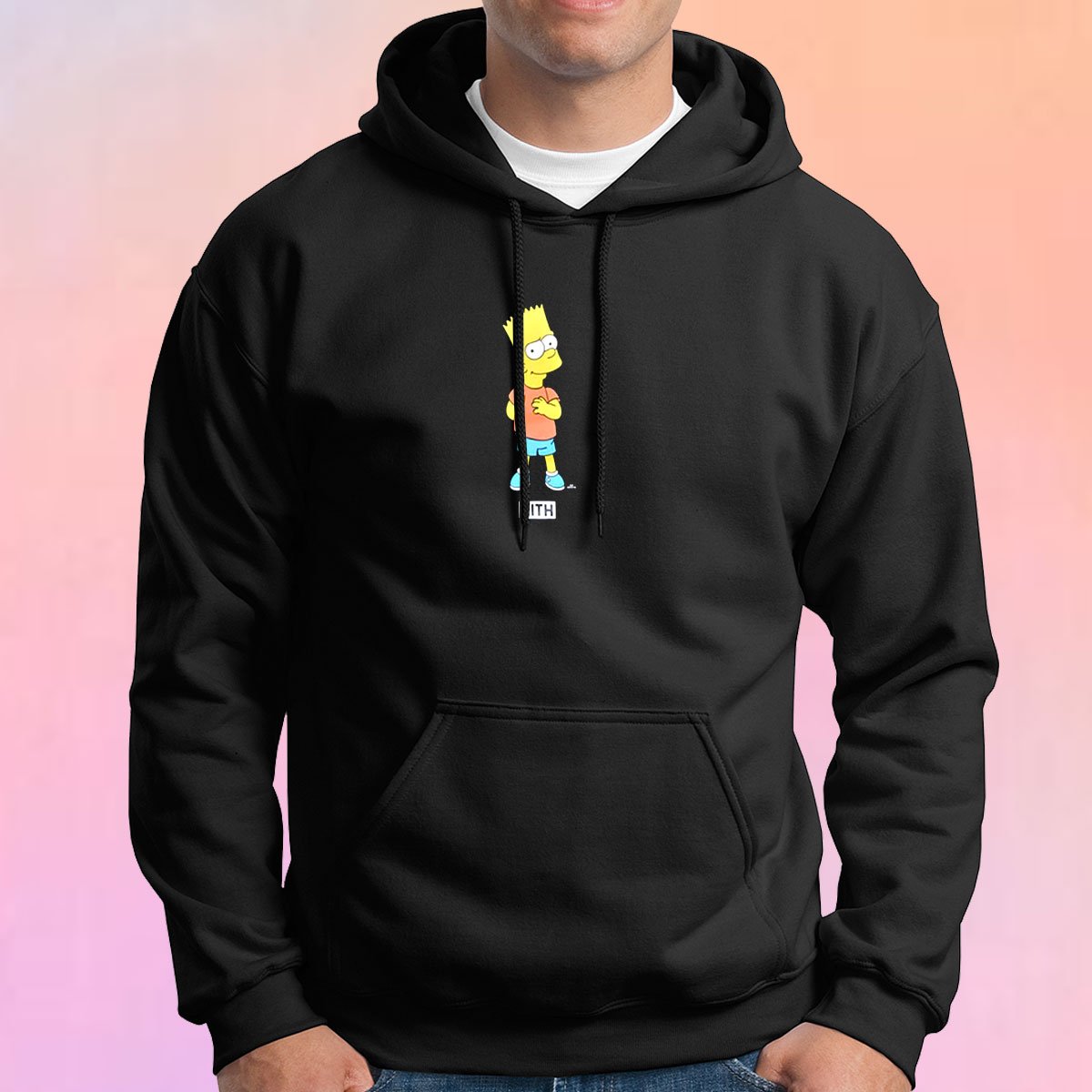 Kith x The Simpsons Bart Logo Hoodie | Yahoo奇摩拍賣