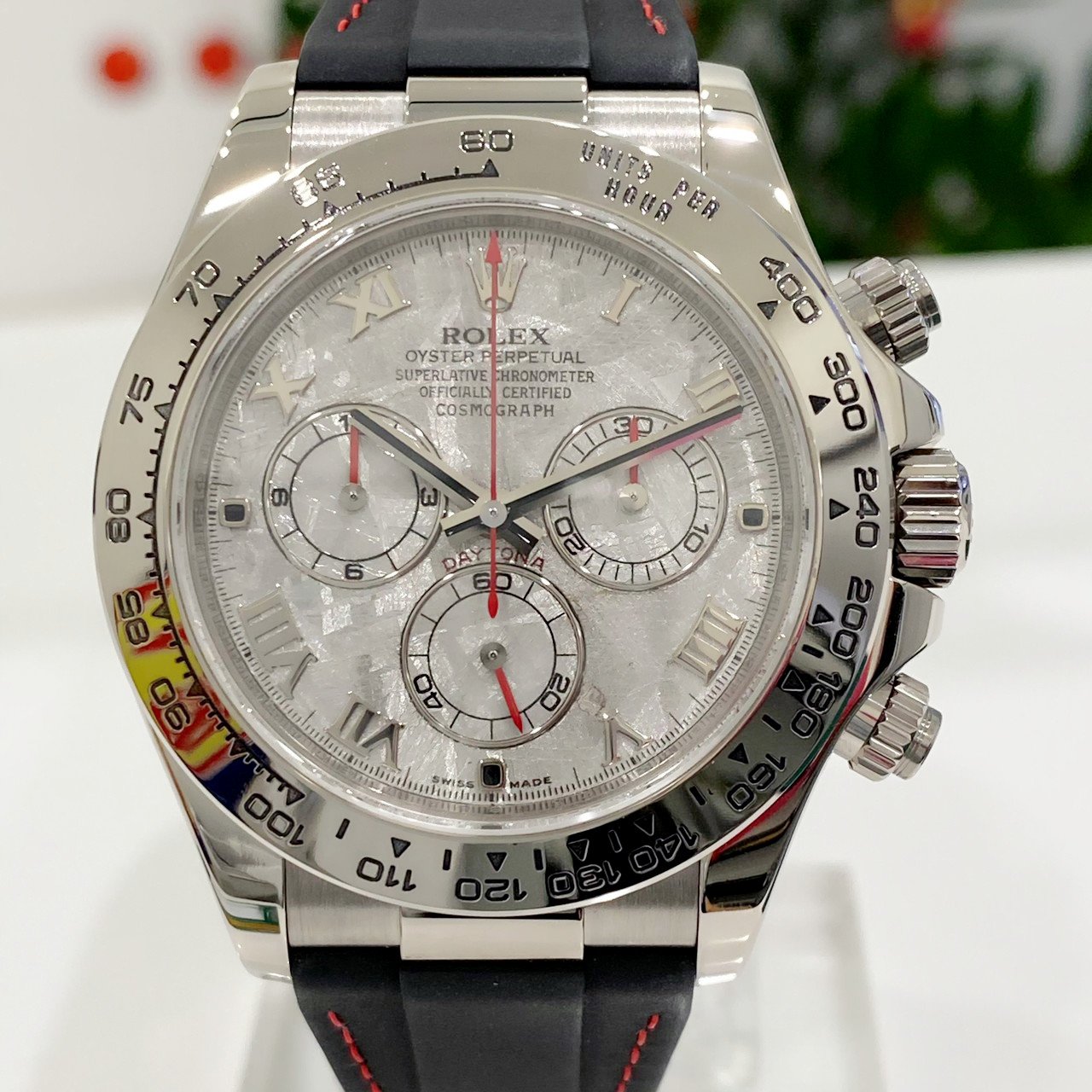 金運名錶當舖 ROLEX 116519 Z 勞力士 宇宙計時型迪通拿 自動4130稀有隕石面盤 40mm 保卡現貨R43