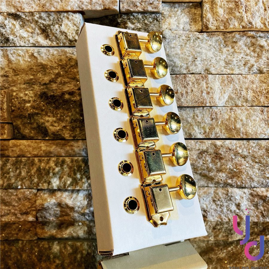 分期免運Fender Vintage Tuners Gold Strat Tele 復古式金色電吉他弦鈕