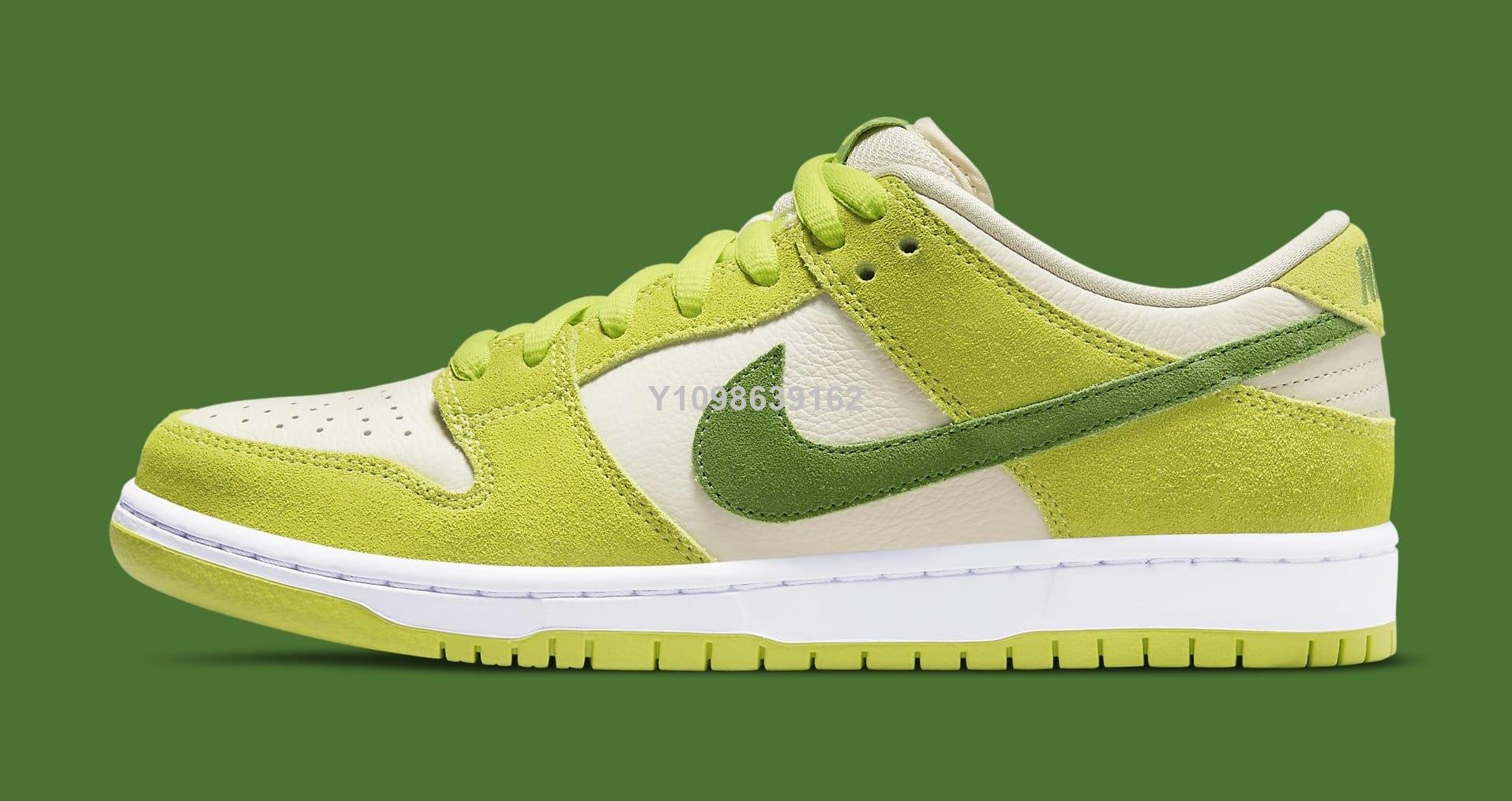 代購】Nike SB Dunk Low“Green Apple”青蘋果綠色低幫休閒百搭滑板鞋
