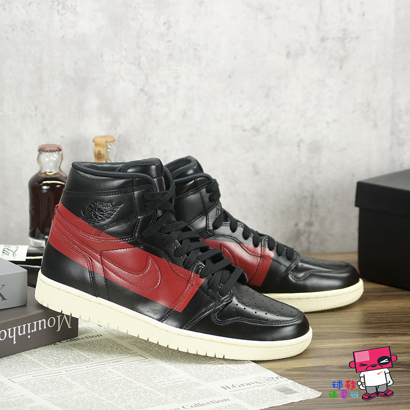 球鞋補習班NIKE AIR JORDAN 1 RETRO OG DEFIANT 黑紅禁穿皮革BQ6682