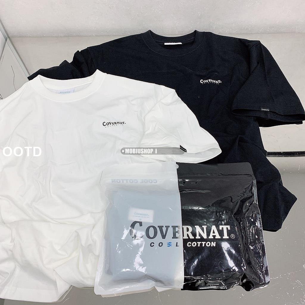 【正品/1-4天出貨】COVERNAT 涼感短TEE  黑白兩件組 正韓製造 韓國代購 短袖上衣 韓國直送-OOTD