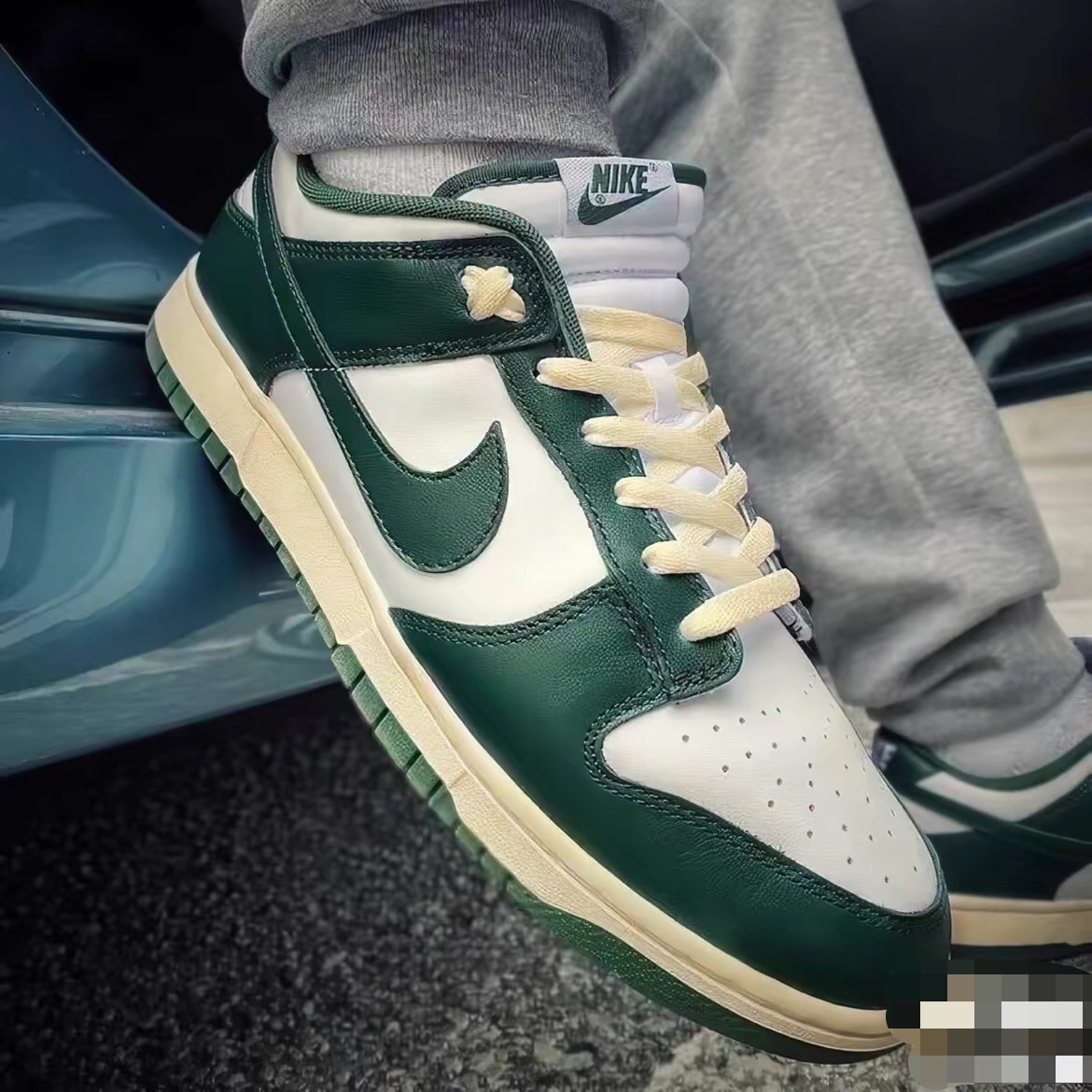 免運Nike Dunk Low Vintage Green 做舊綠DQ8580-100 男運動鞋【GL代購