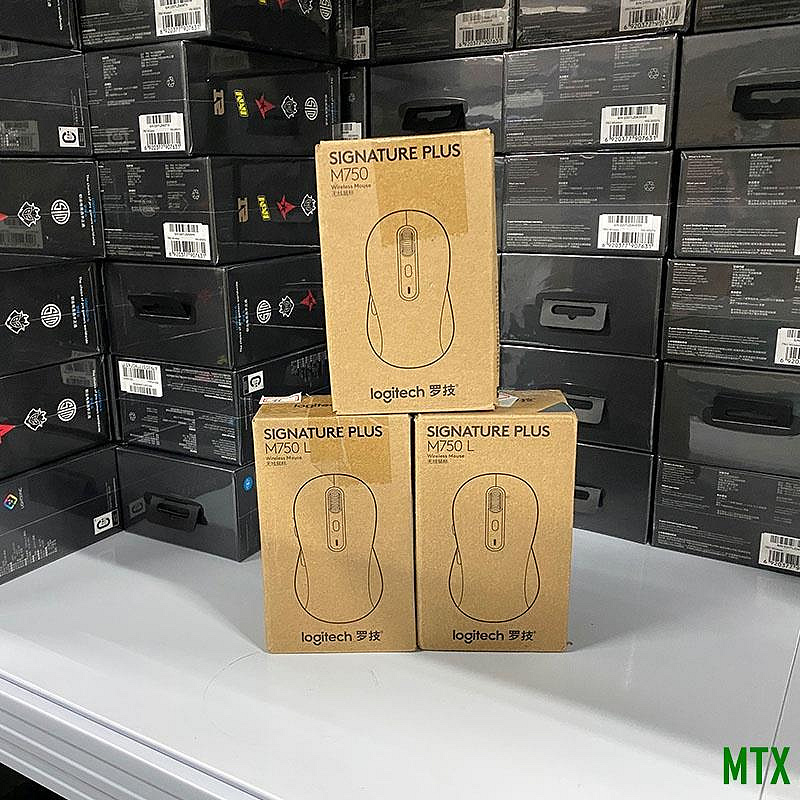 MTX旗艦店虧本衝量 秒出貨  羅技M650/M650L/M750/M750L靜音滑鼠辦公無 |  線藍 |  牙雙模滑鼠商務