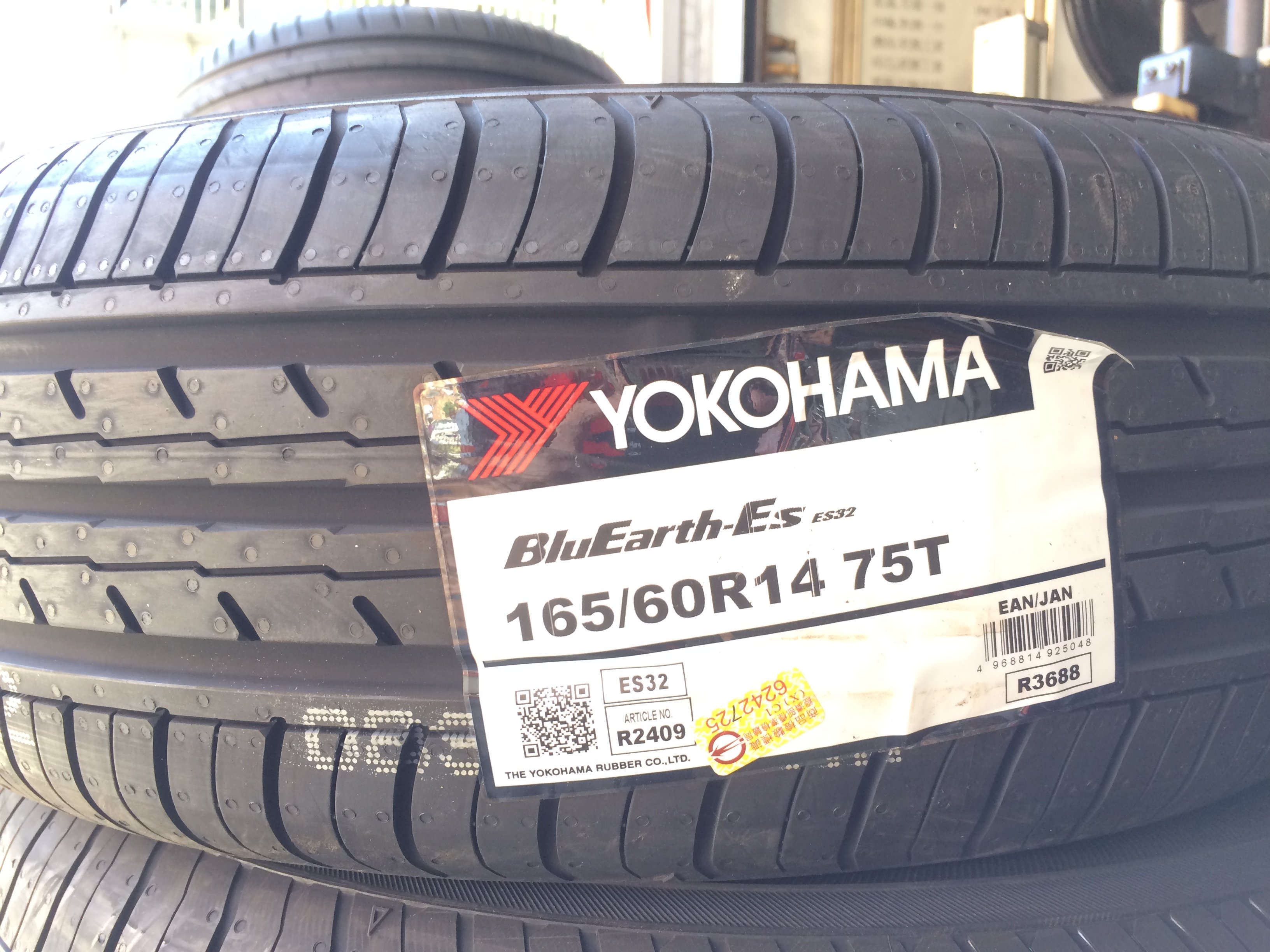 全国送料込☆新品ヨコハマブルーアースES32☆155/65R14☆4本☆軽自動車-