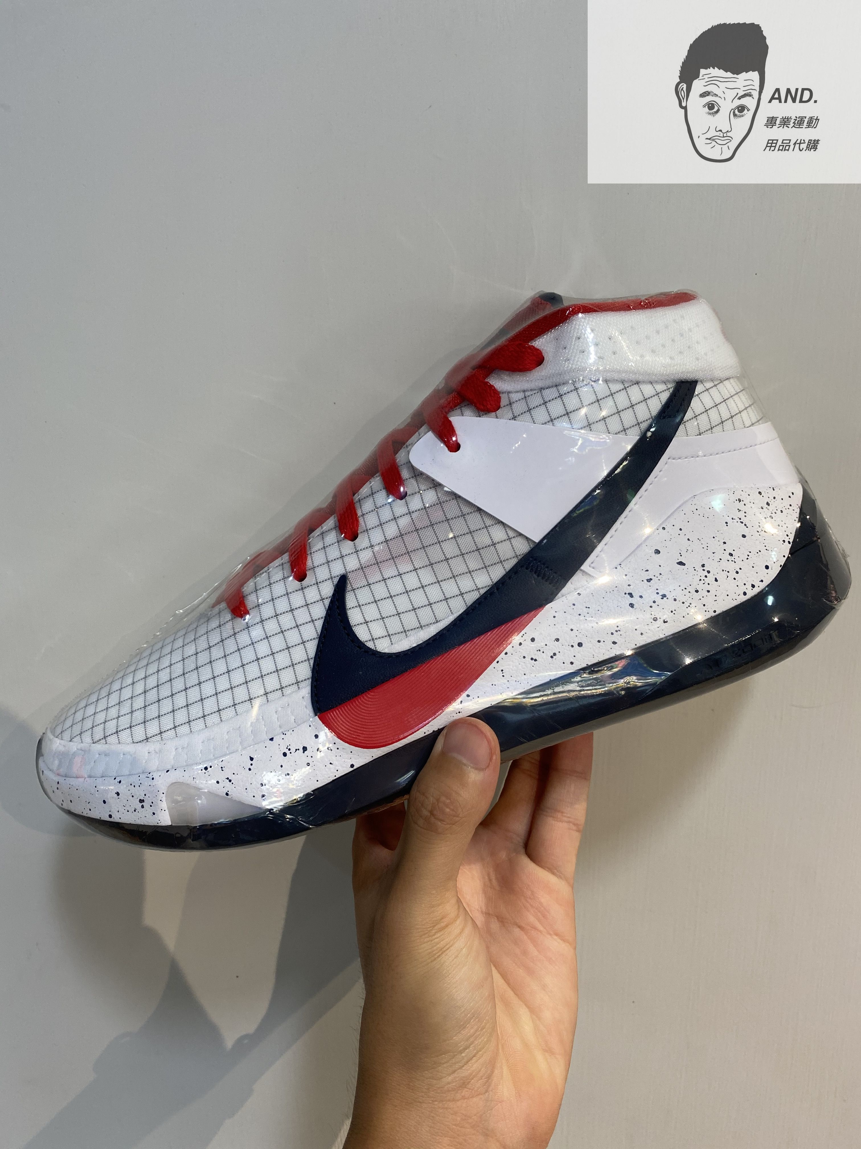 AND.】NIKE ZOOM KD 13 EP USA XDR 紅白美國隊奧運耐磨男款CI9949-101