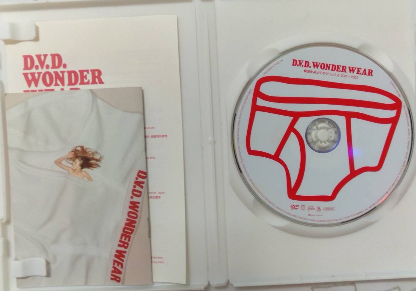 D.V.D WONDER WEAR 桑田佳祐ビデオクリップス2001~2002 [DVD]( 未使用品)　(shin