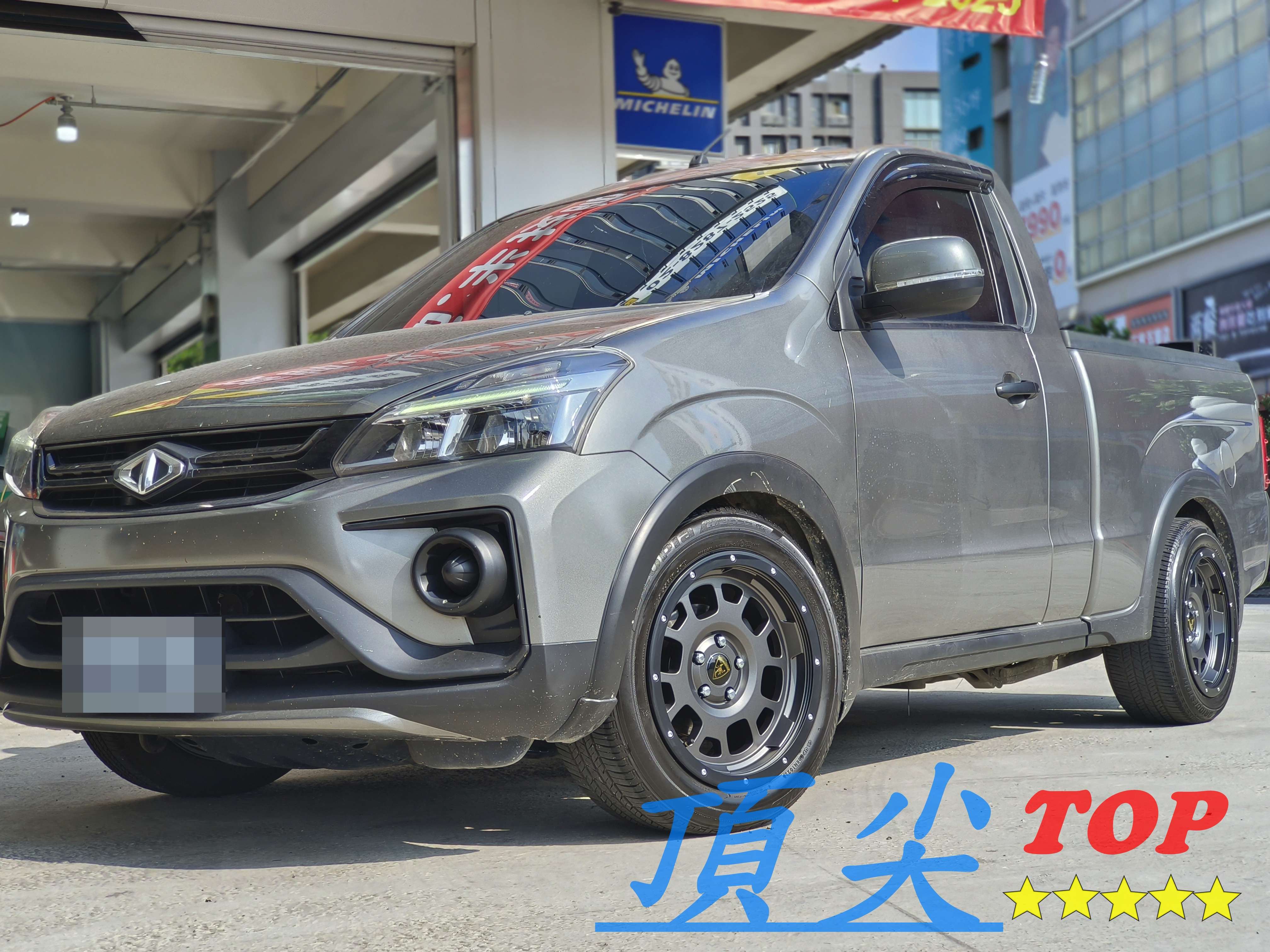 【頂尖】全新 越野鋁圈 M1604B 17吋 5X114.3 8.5J ET25 ZINGER PICKUP 皮卡貨車