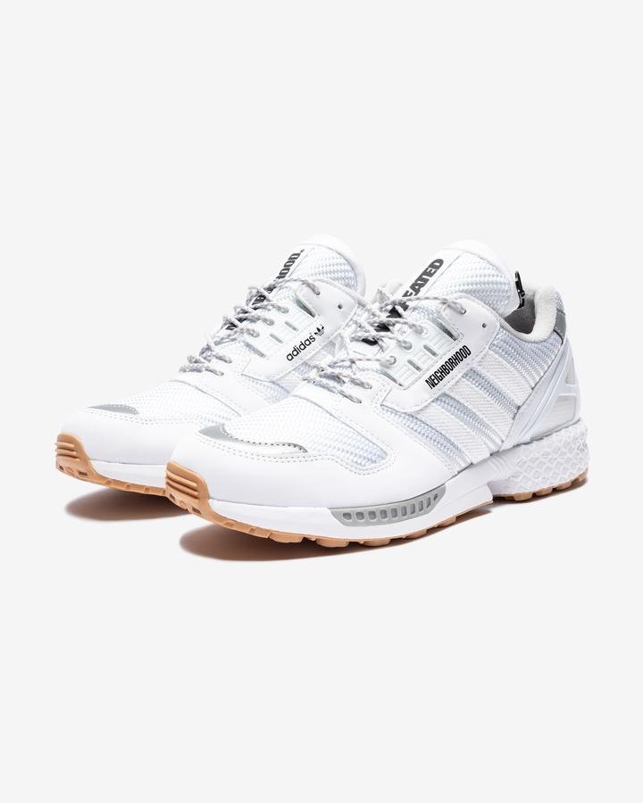 南◇2021 7月 NBHD X UNDFTD X ADIDAS ZX 8000 全白色 三方聯名 Q47205