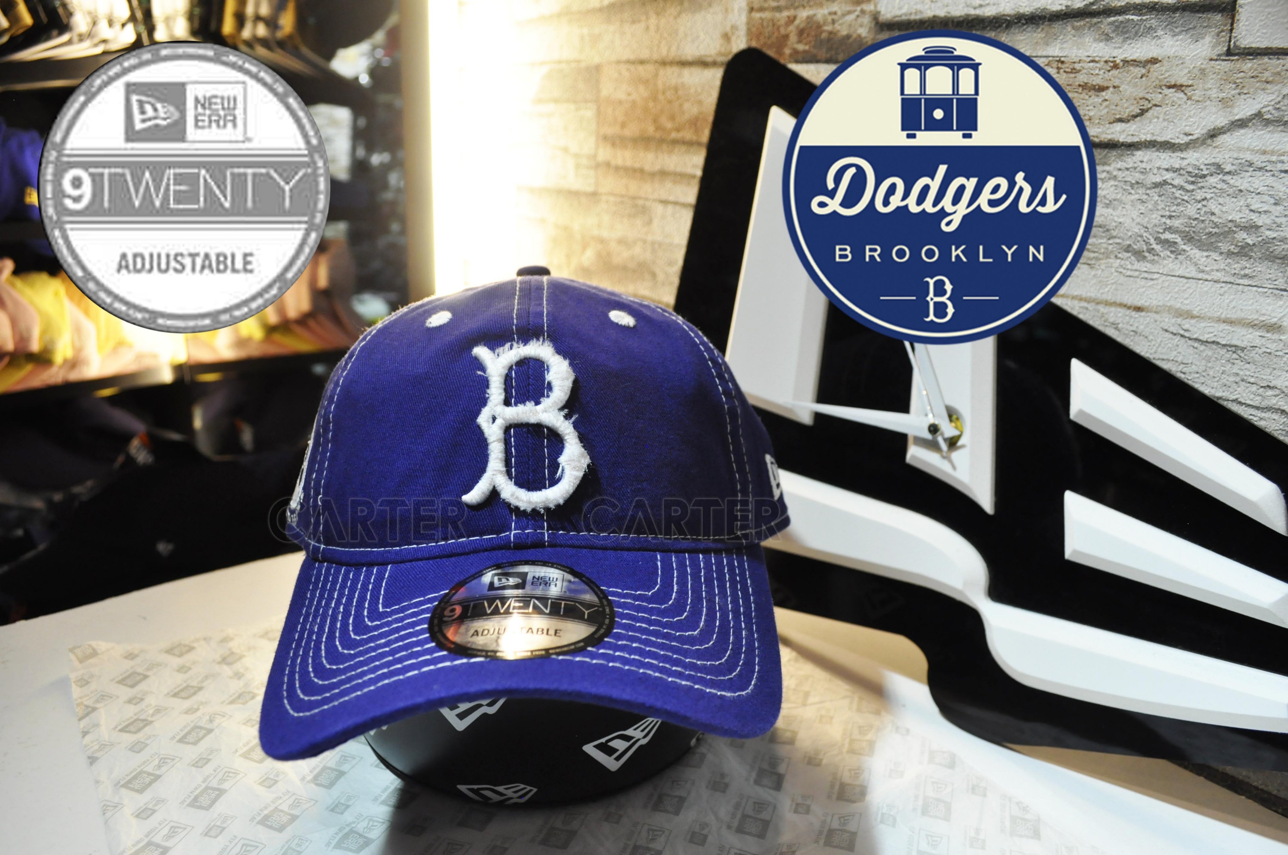 特價New Era MLB Brooklyn Dodgers 1955 WS 復古布魯克林道奇隊世界