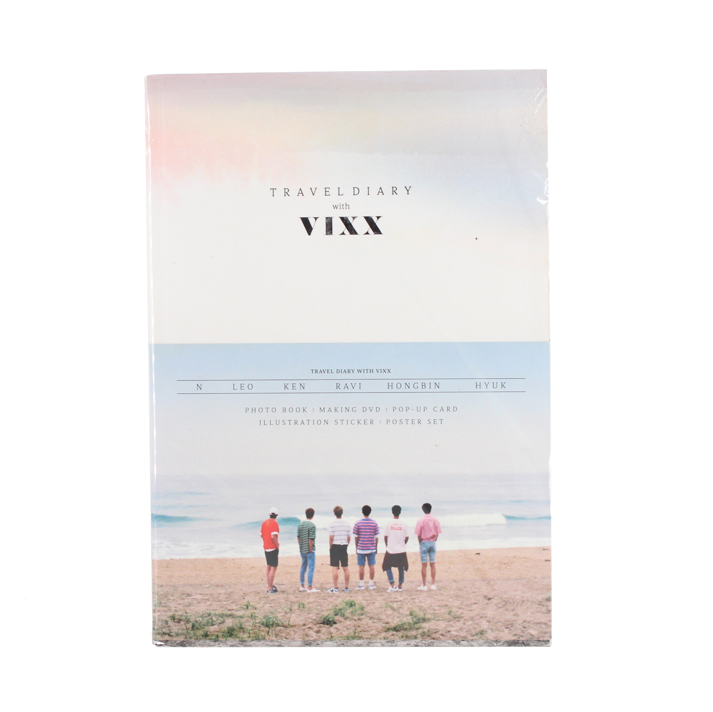 VIXX TRAVEL DIARY with PHOTOBOOK+DVD 580500000729 YR2008 02