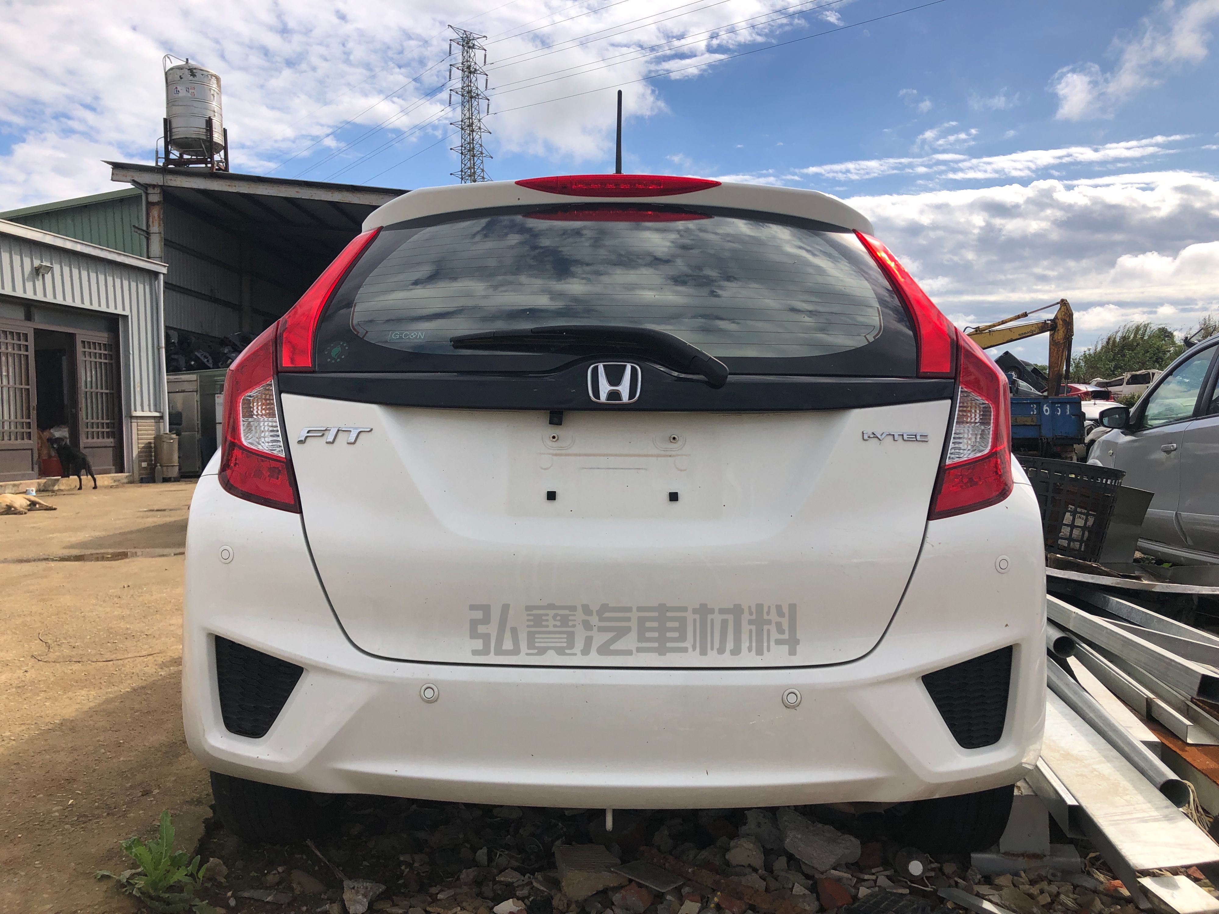 《弘寶汽車材料》HONDA/本田 FIT｜零件車/材料車/報廢車｜收報廢車/事故車/權利 車 歡迎洽詢