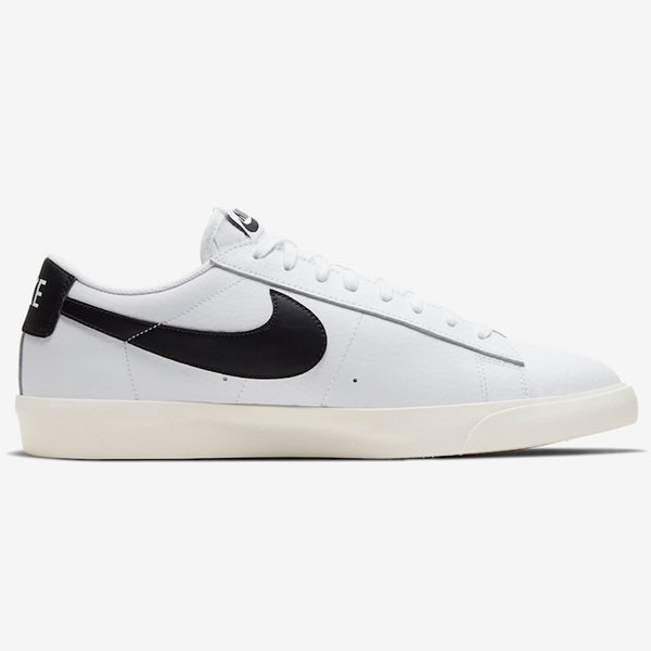 南 現貨 Nike Blazer Low Leather 情侶鞋 白黑 休閒 運動鞋 CI6377-101