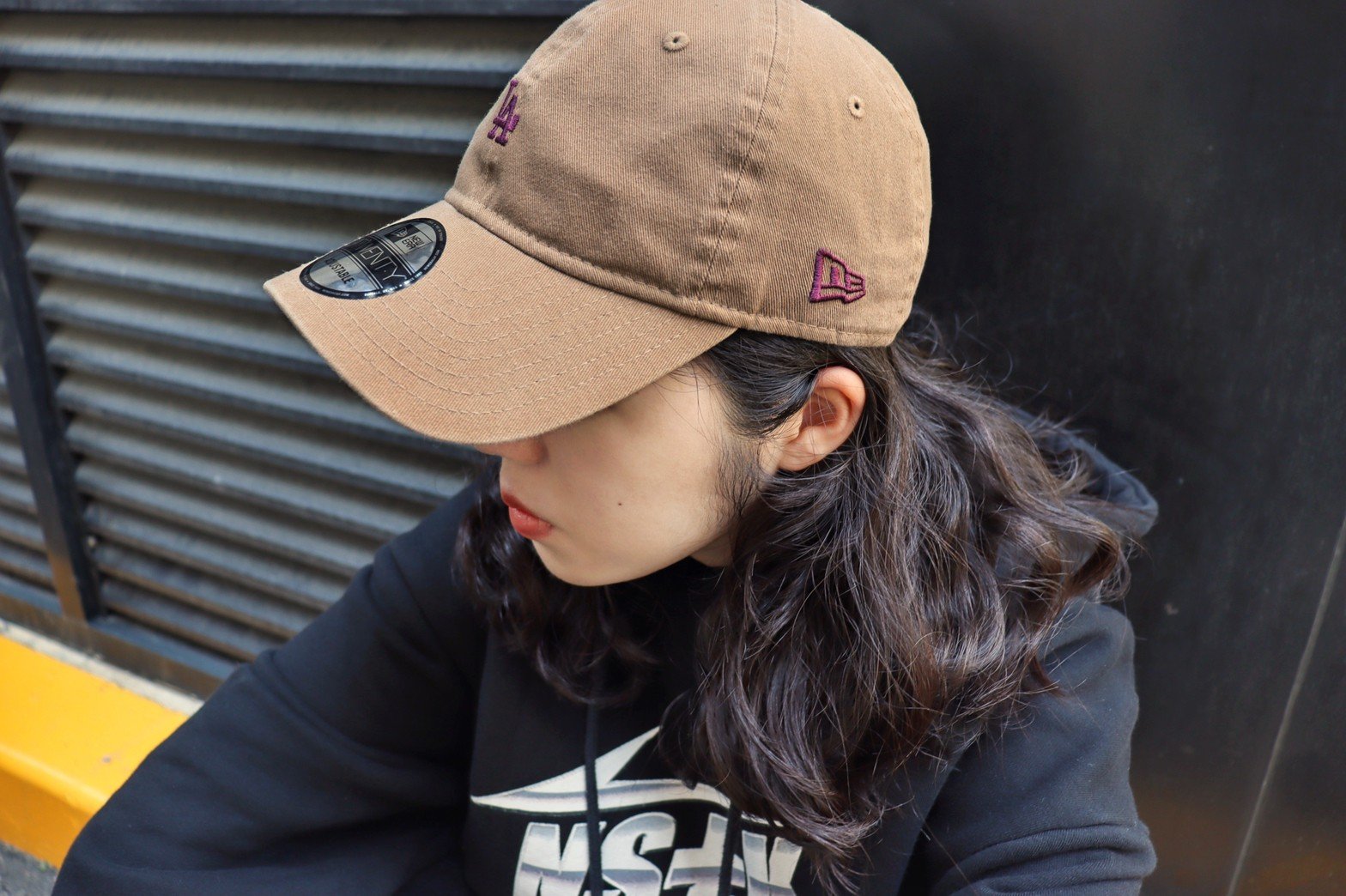 NEW ERA 9TWENTY 920 MLB 洛杉磯道奇LA 卡其色老帽棒球帽鴨舌帽 