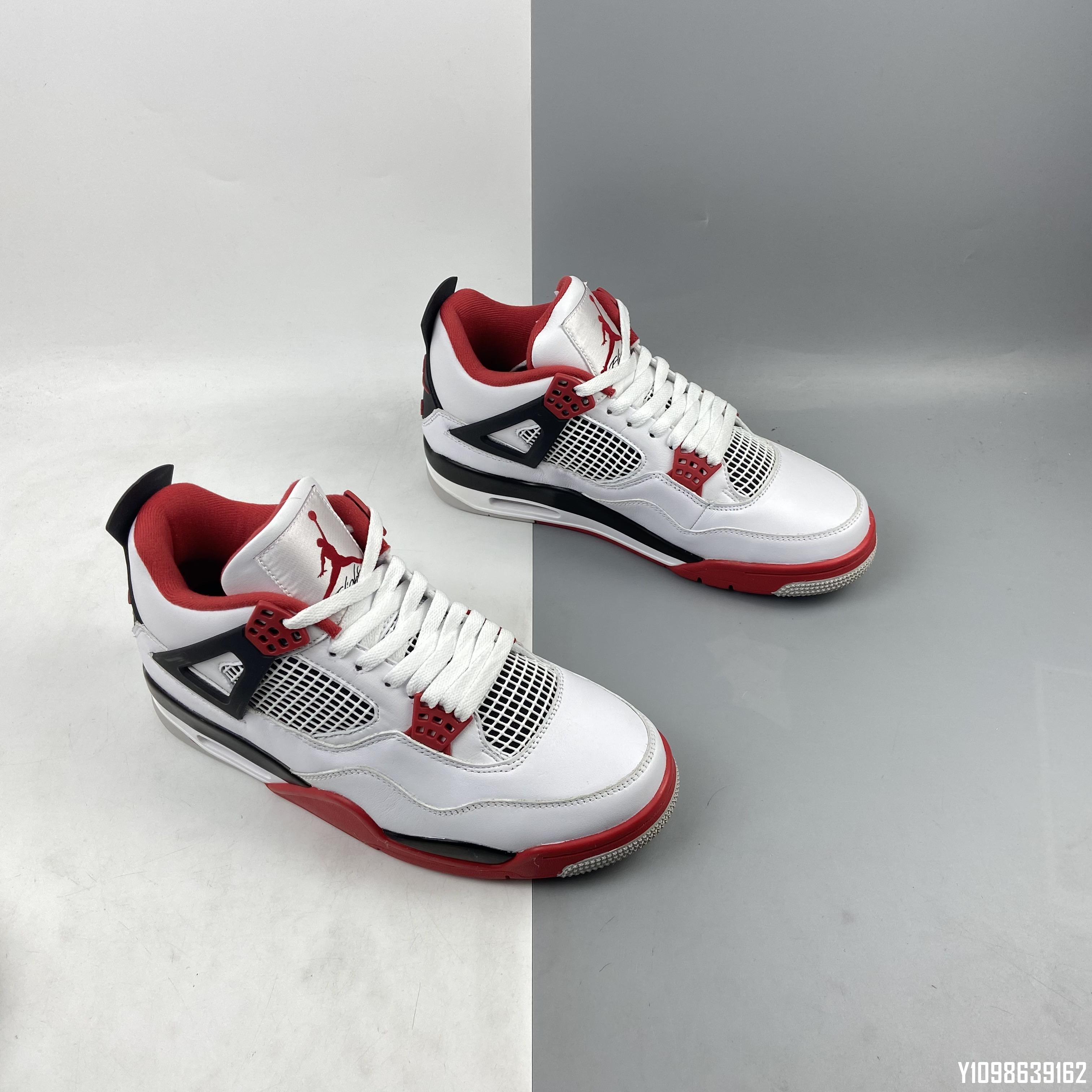 Air Jordan 4 Fire Red AJ4 4 DC7770-160 喬丹4代經典白紅復刻男女鞋