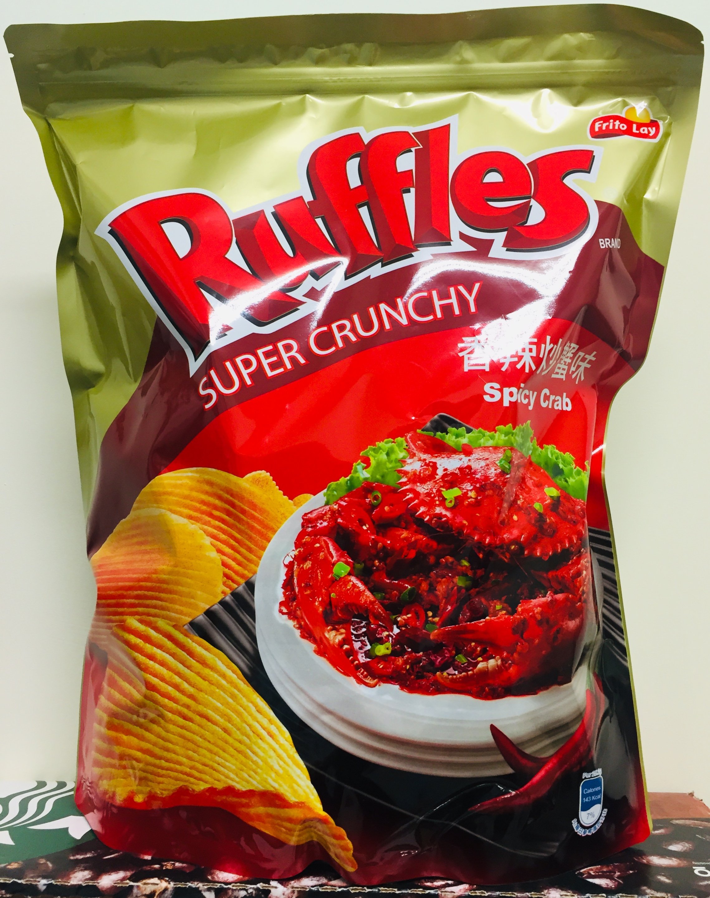 【佩佩的店】COSTCO 好市多 Ruffles 樂事波樂 Lays 香辣炒蟹味厚切洋芋片 580公克/包 新莊可自取