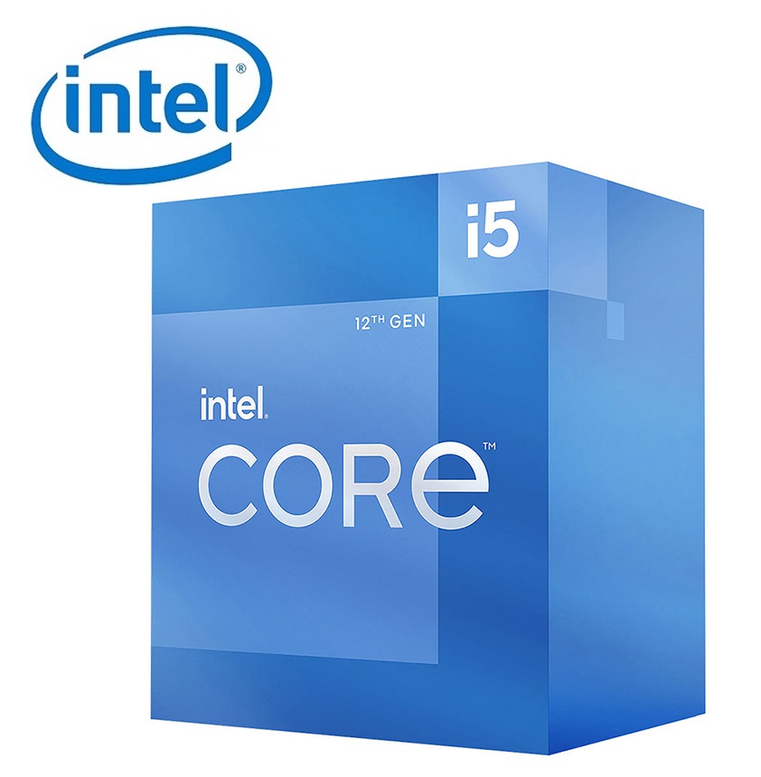 現貨】全新Intel 英特爾I5-12400 CPU 中央處理器六核心內顯風扇12TH