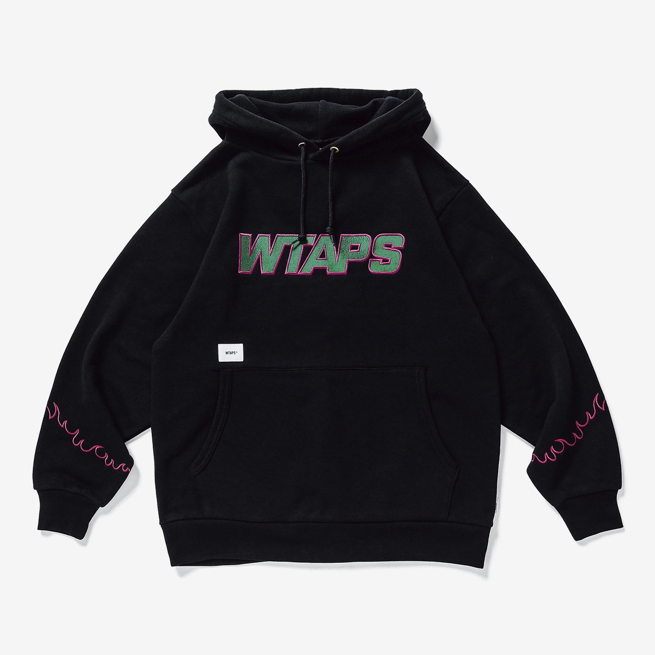 日貨代購CITY】2020AW WTAPS DRIFTERS HOODED COPO 火焰刺繡帽T LOGO