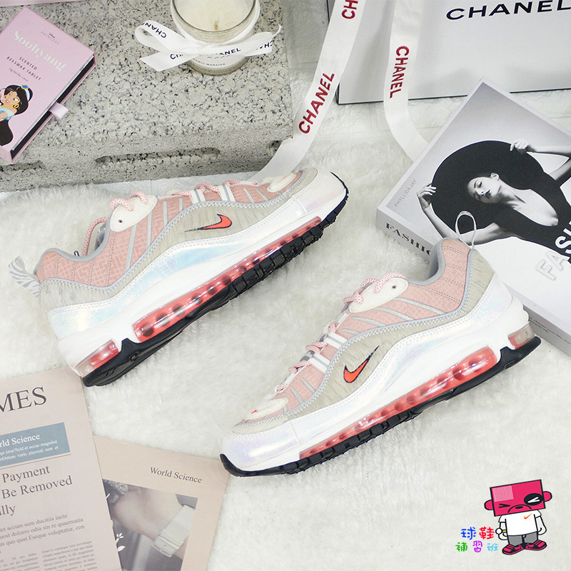 球鞋補習班26.5cm WMNS NIKE AIR MAX 98 CNY 粉彩獸紋兔毛己亥BV6653