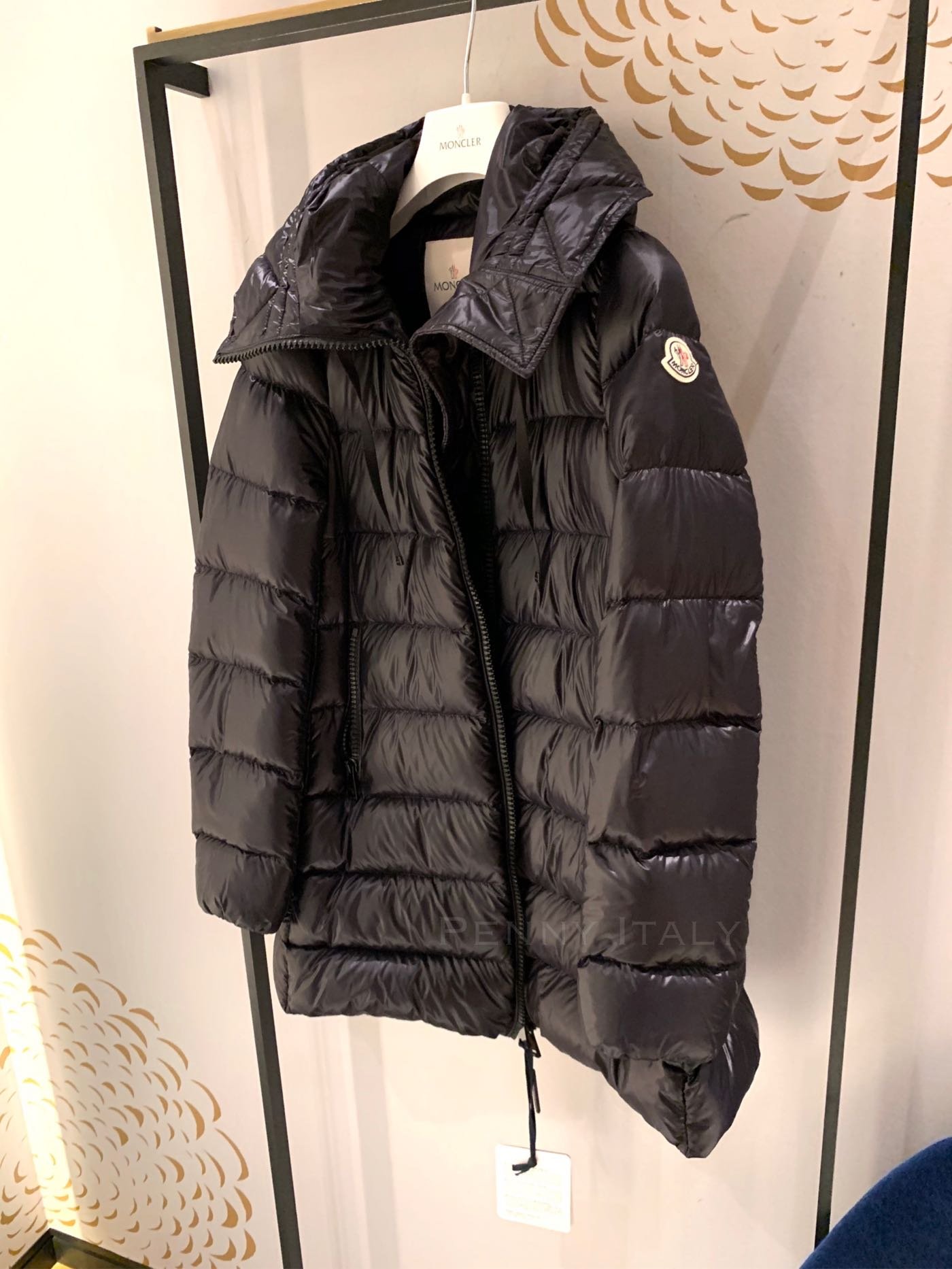 2019.6 Moncler suyen 熱賣難買款 中長版羽絨外套 最新版現貨 黑色