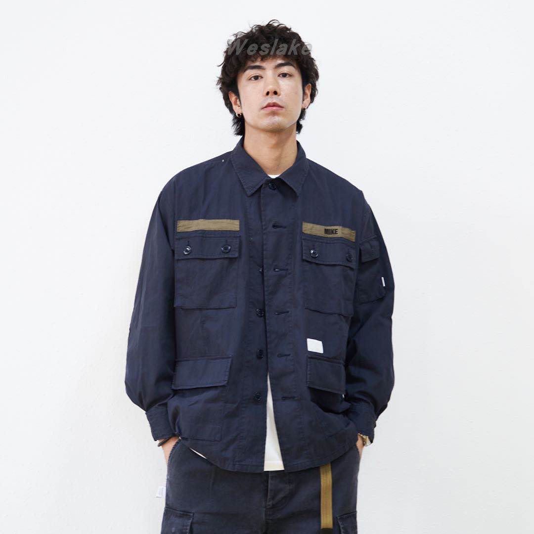 Wtaps 19SS JUNGLE LS 01 SHIRT. NYCO. OXFORD 軍襯長袖襯衫外套工裝