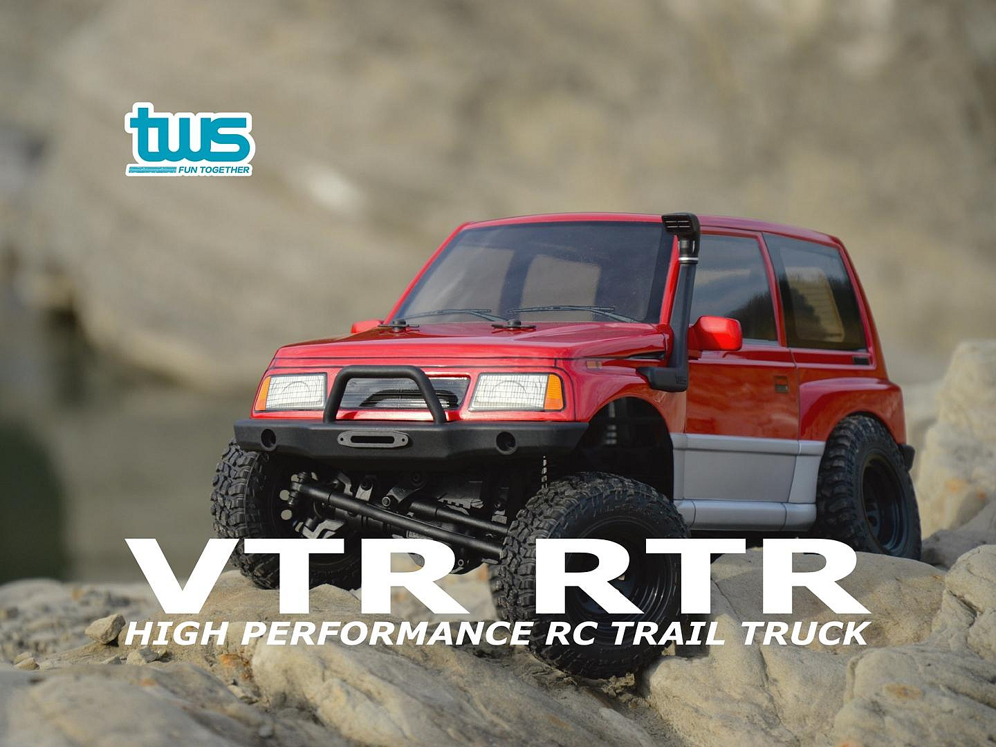 tws 60300101R VTR RTR (紅色 加裝版) 1/10 吉星 吉普車 攀岩車 遙控車 免運