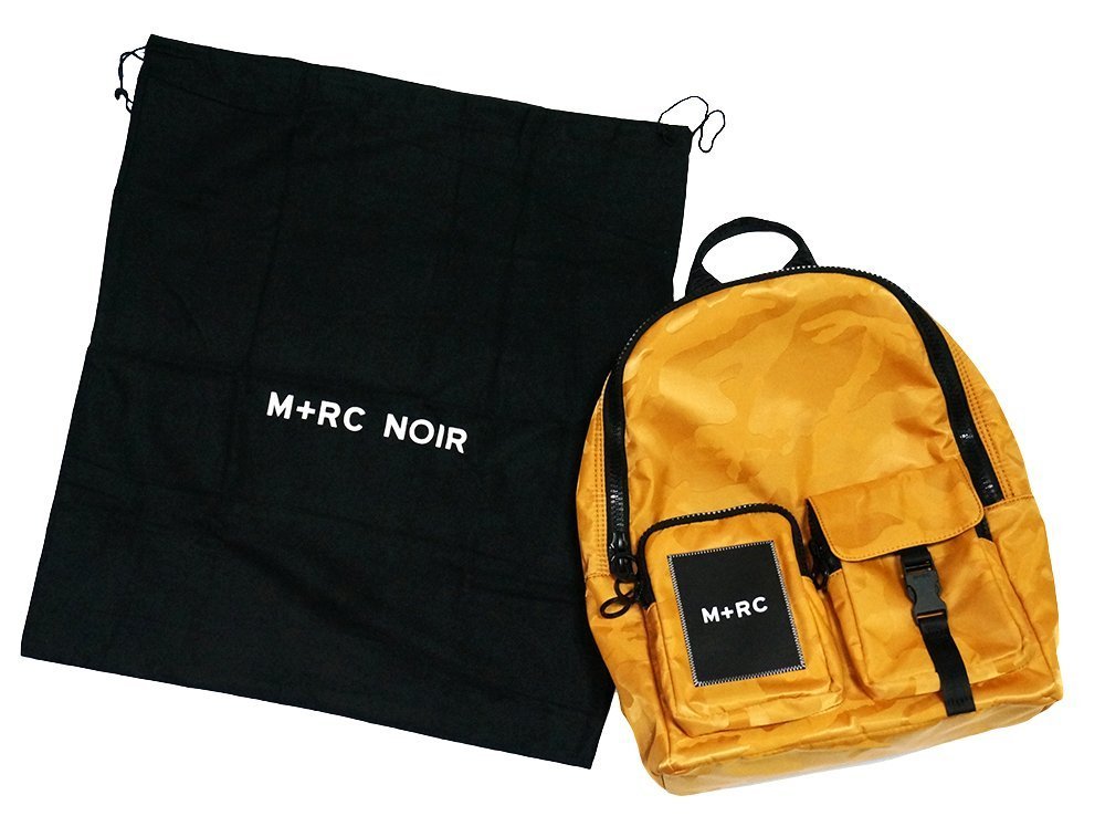 M+RC NOIR Hi-Tech Black Camo Backpack 黑色迷彩後背包現貨