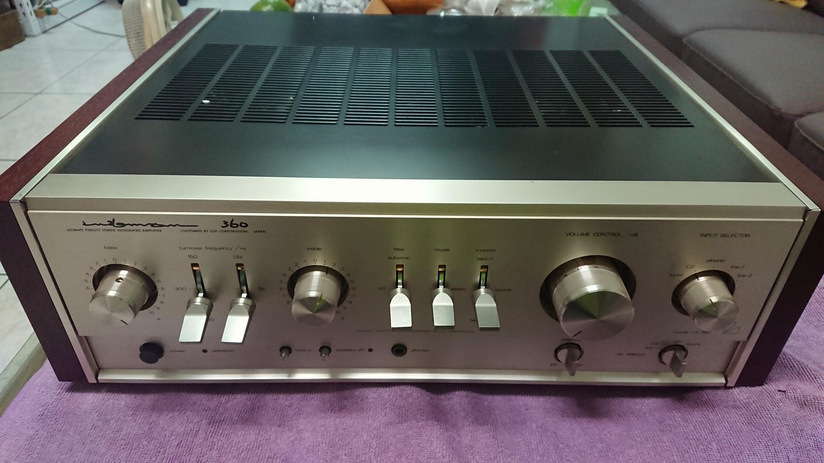 luxman lx360 真空管綜合擴大機kt88/6550 | Yahoo奇摩拍賣