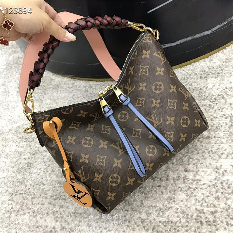 流當拍賣LV M55090 Beaubourg Hobo Mini 微笑包 手提單肩包 真品現貨