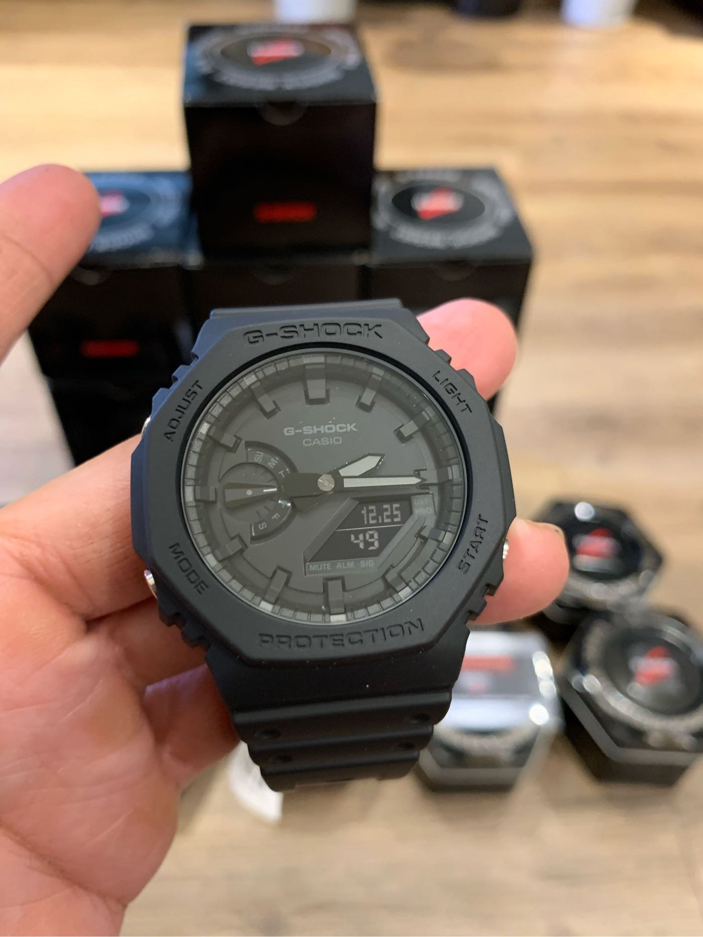 カシオ CASIO G-SHOCK G-ショックGA-2100-1A1JF 新品 - 腕時計(アナログ)