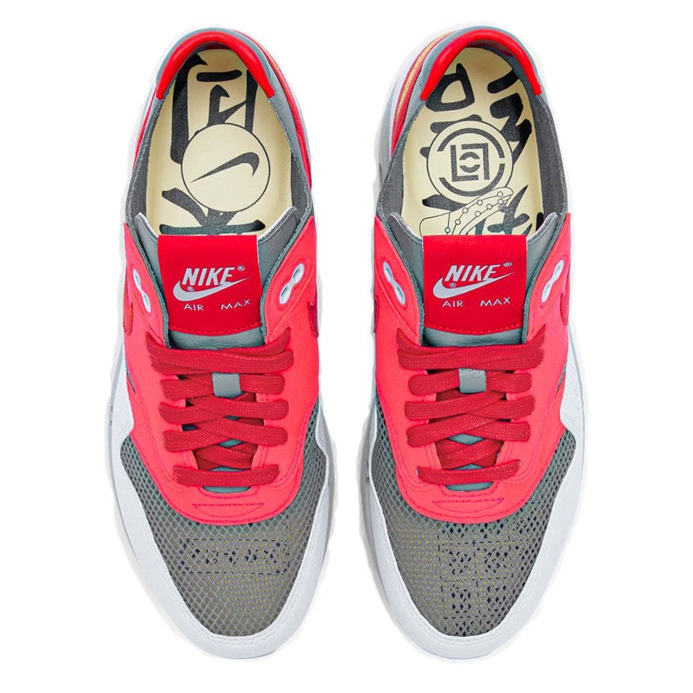 A-KAY0】NIKE X CLOT AIR MAX 1 KISS OF DEATH 灰粉【DD1870-600