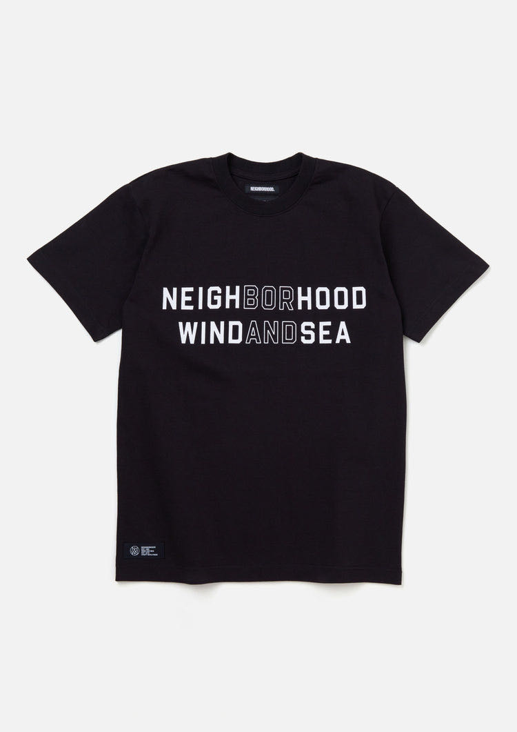 M size】WIND AND SEA NEIGHBORHOOD ウィンダンシー ネイバーフッド NHWDS-2 / C-TEE . SS コラボ  Tシャツ ホワイト - メンズファッション