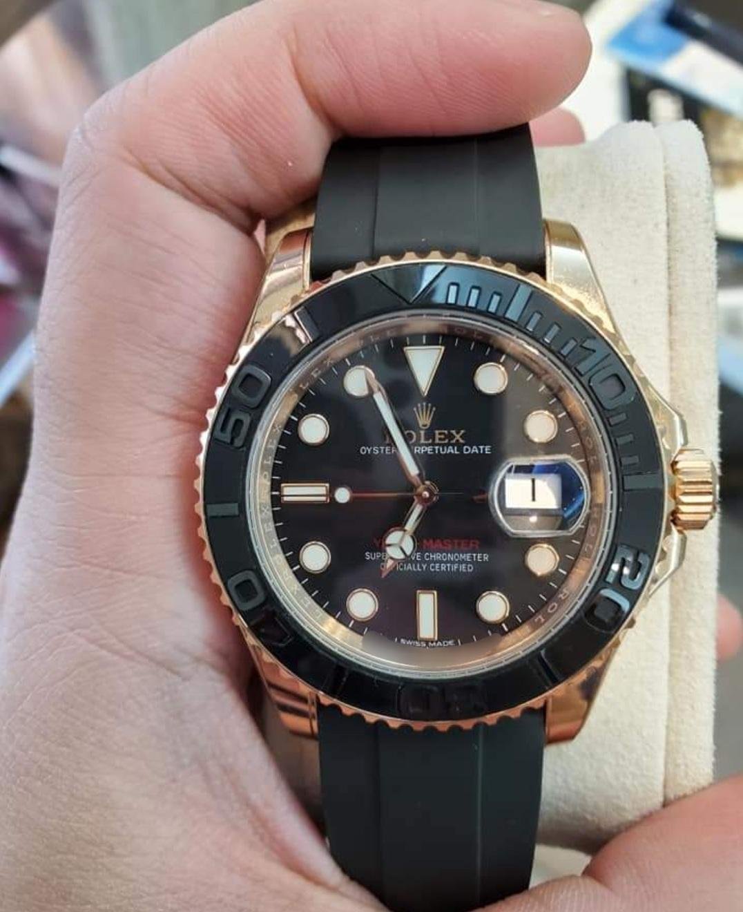 『已交流』👏👏👏勞力士 116655 ROLEX 遊艇 Yacht-Master 玫瑰金 停產