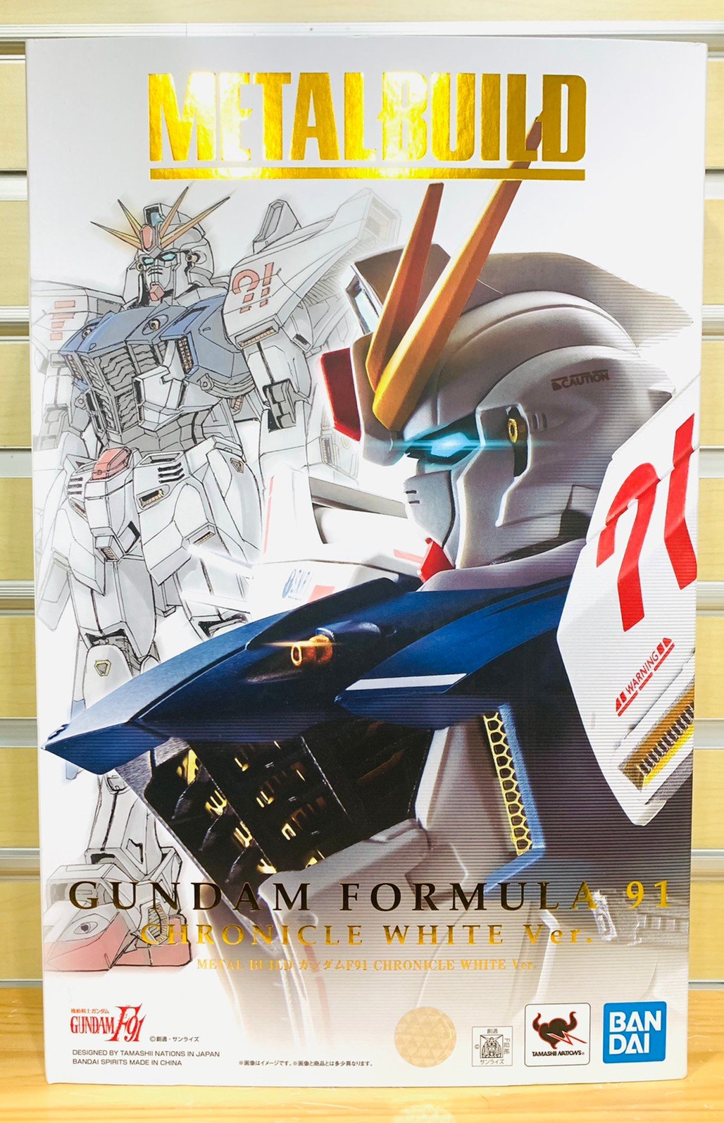 日版METAL BUILD 機動戦士鋼彈F91 CHRONICLE WHITE Ver. 全新現貨