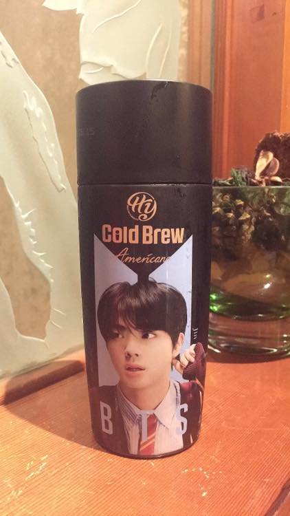 【阿波的窩 Apos house】HY x BTS防彈少年團 聯名 限定版 Cold Brew 冷萃美式咖啡 金碩珍