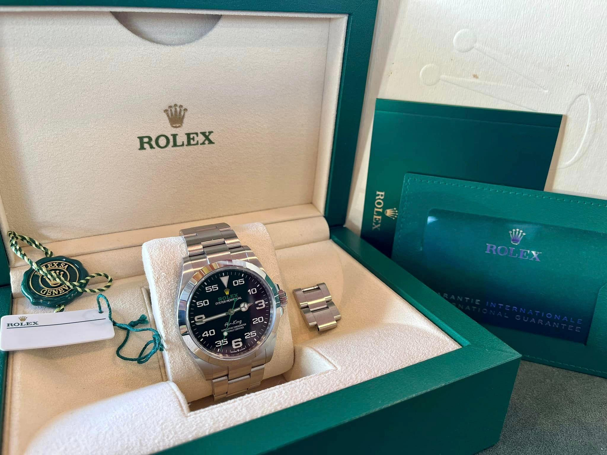 極新 Rolex 勞力士 126900  Air King 空中霸王 2023年 配件齊 保固中