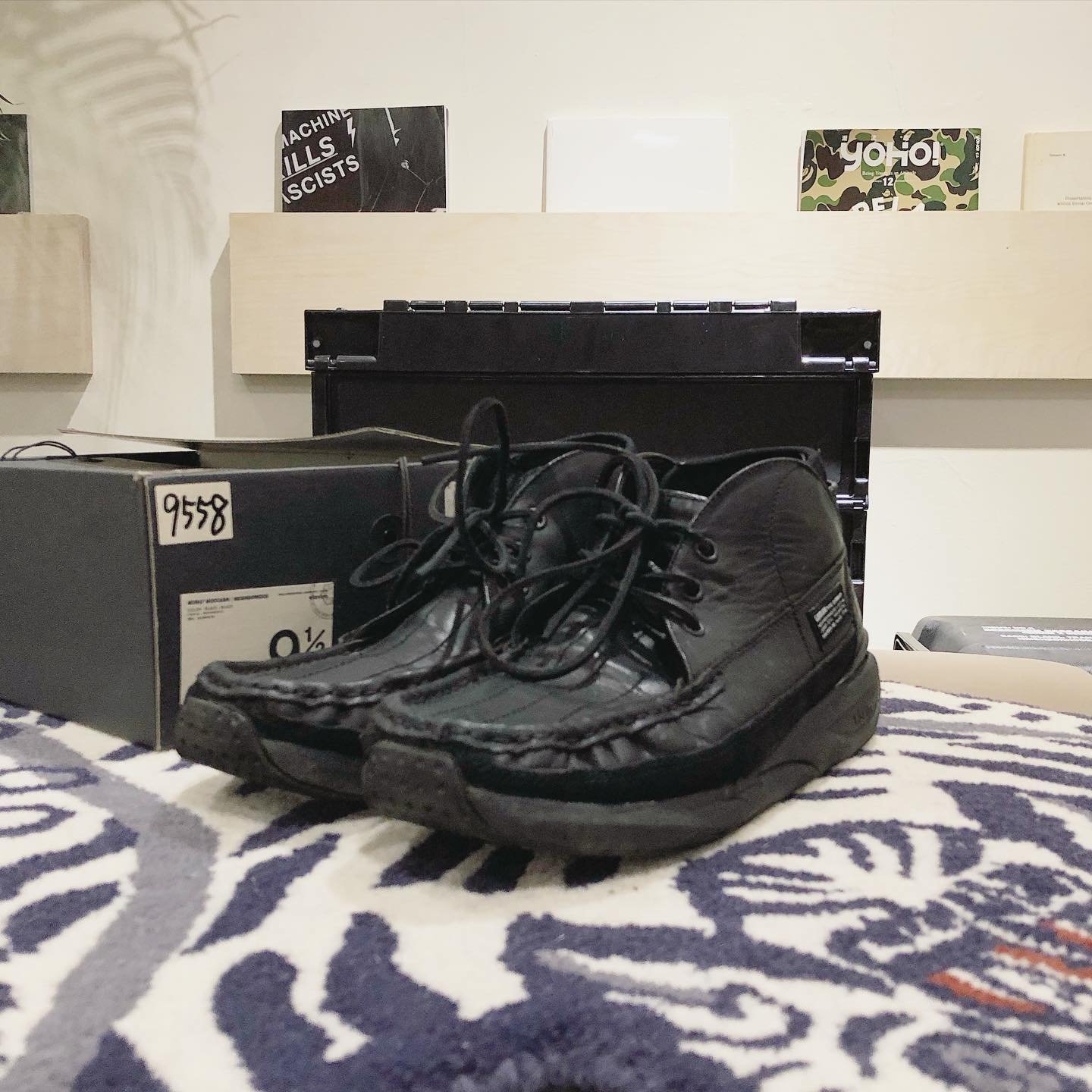 希望商店】VISVIM x NEIGHBORHOOD MOWAT MOCCASIN 經典聯名皮革中筒靴