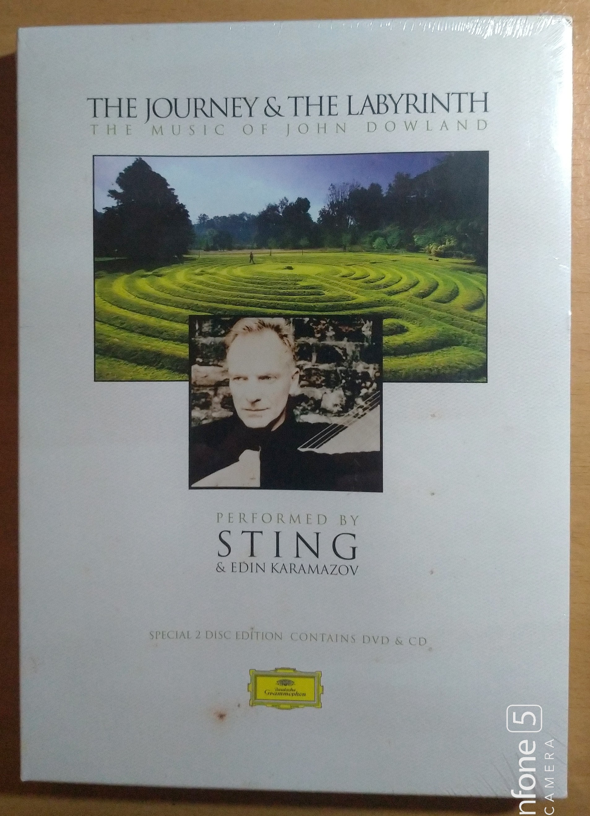 CD+DVD【歐版/新品】《Sting /The Journey & The Labyrinth》(2007)