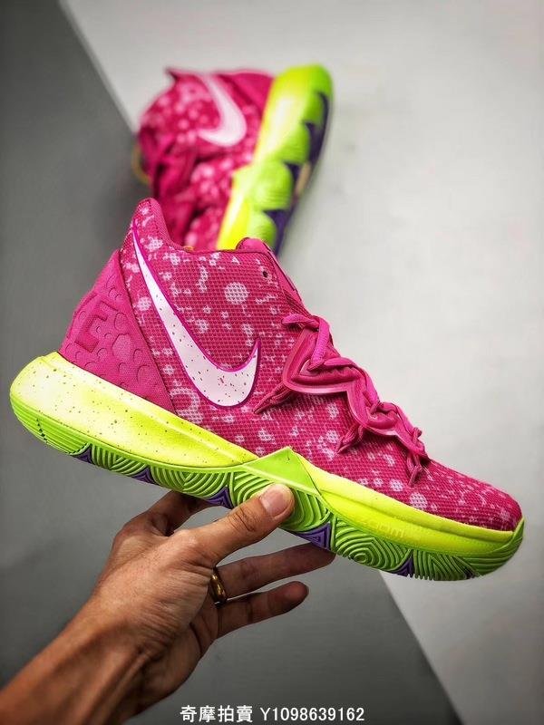 Nike Kyrie 5 “Spongebob Squarepants”粉紅派大星經典休閒運動籃球鞋