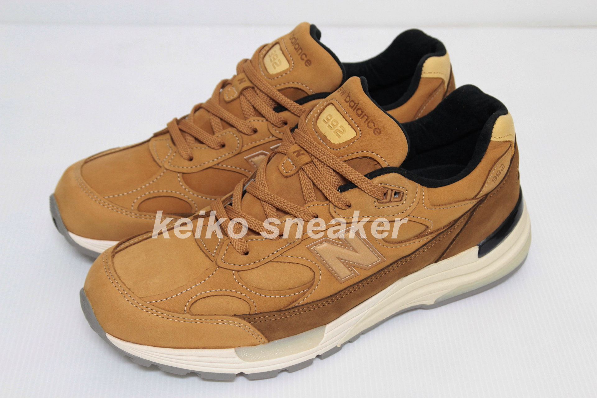 Keiko]全新現貨NEW BALANCE M992LX 992 駝色焦糖SZ8.5/9.5/10 USA 美國