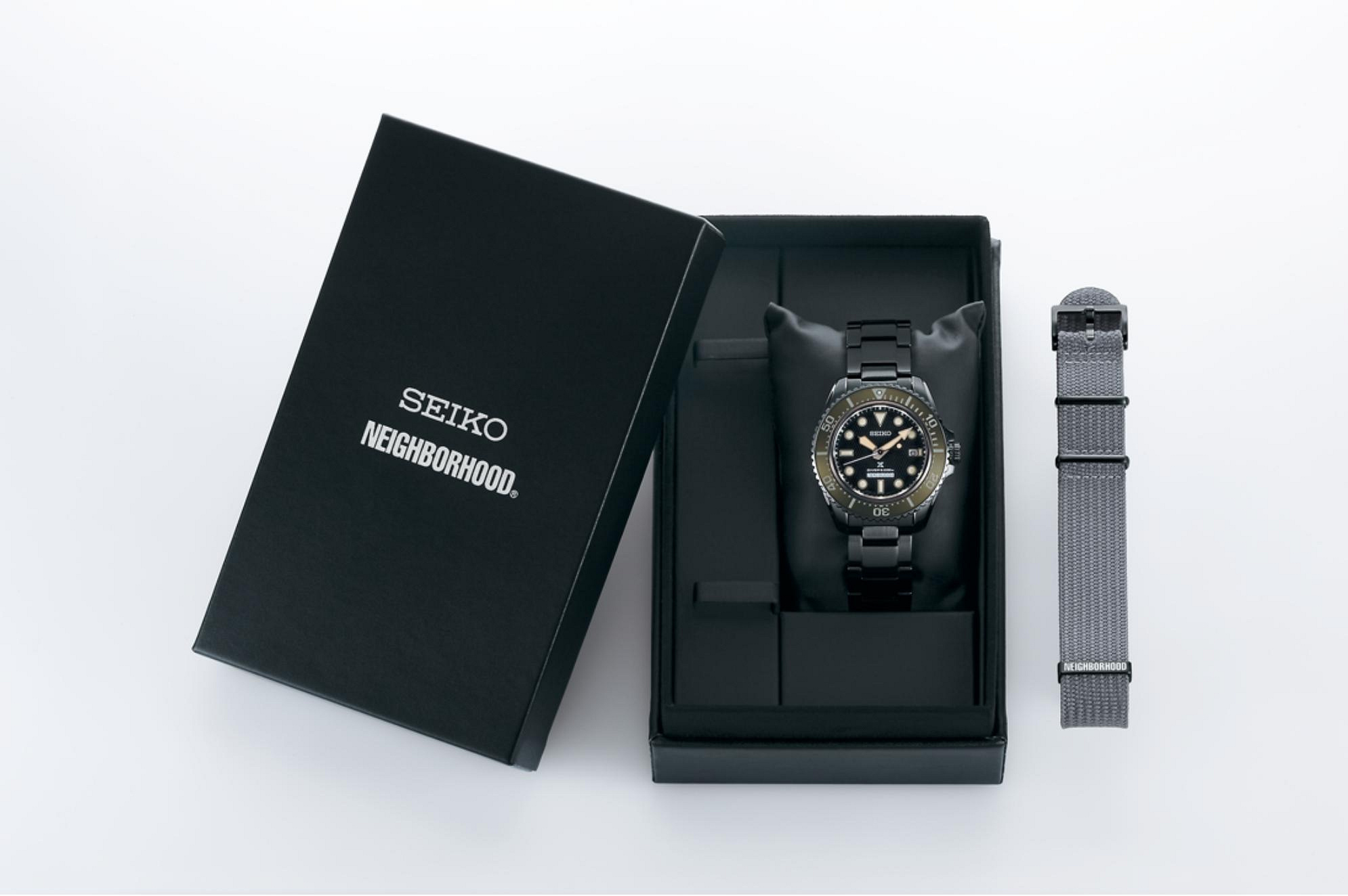 Limited Edition」NEIGHBORHOOD x SEIKO Prospex Diver Scuba 聯名款 