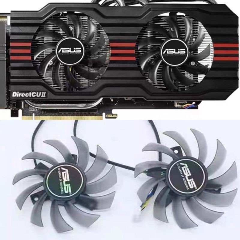 【熱賣精選】華碩GTX650TI 660Ti GTX750 GTX760 GTX770 R7260 顯卡雙風扇