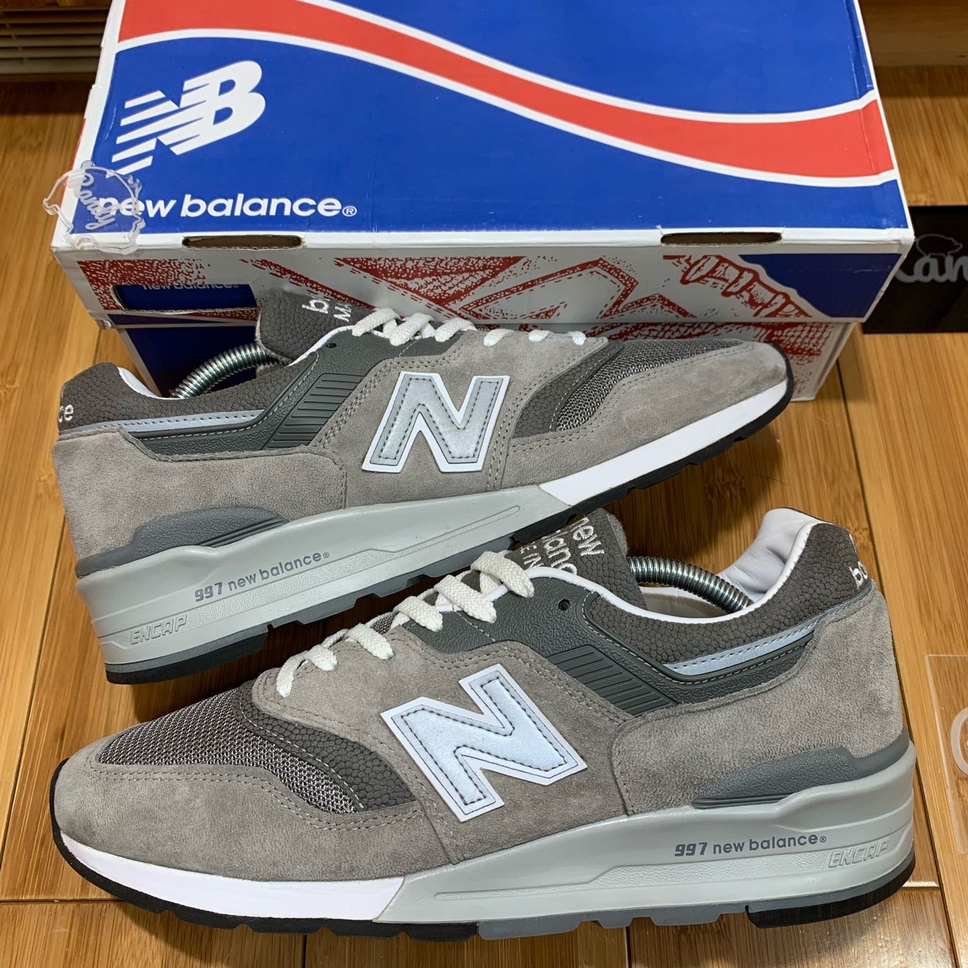 直接買New balance 992 EC 24.5cm 検 990 993 靴