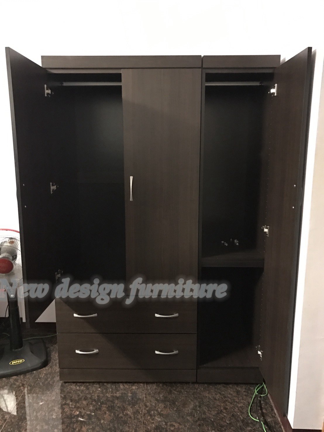 【N D Furniture】台南在地家具-NS經濟型租屋套房小套房客房木心板4*6收納衣櫥/衣櫃（多色可挑）NS