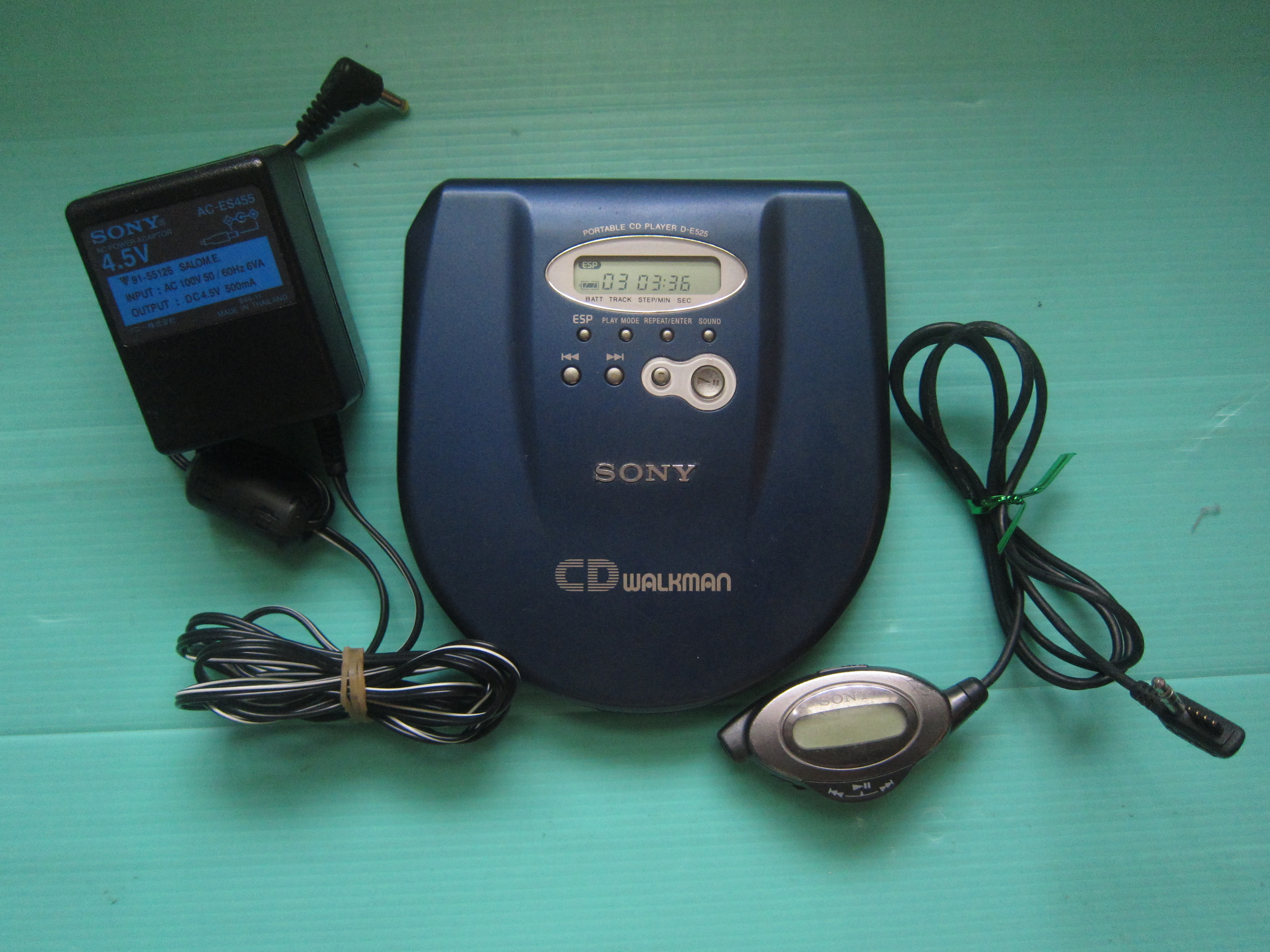 SONY D-E525 CD WALKMAN 機況良好..超優音質.圖片內容為實. | Yahoo